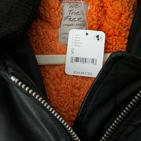 New Free People Moxy Trapeze Vegan Jacket - Picture 6 of 10